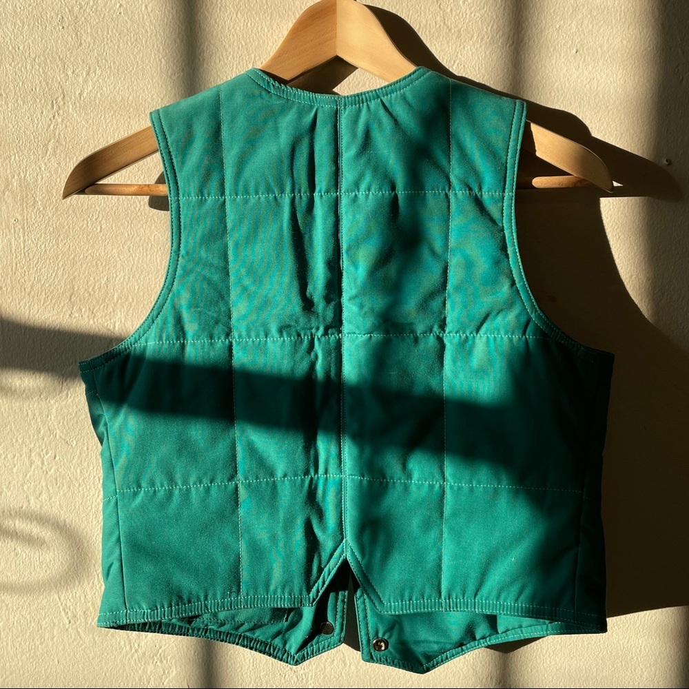 Turquoise North Face Vest 🦺